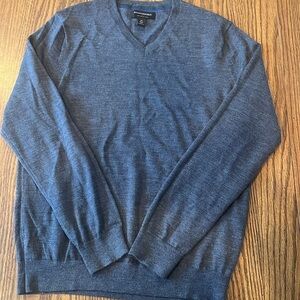 Banana Republic Blue V-Neck Sweater